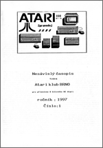 Obálka — Brno - Zpravodaj 1/1997