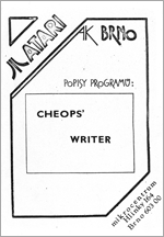 Obálka — Cheops' Writer