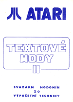 Obálka — Textové módy II