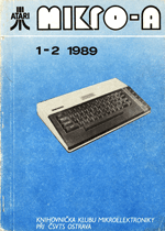 Obálka — Mikro-A 1-2/89
