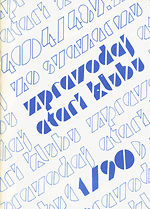 Obálka — Zpravodaj Atari Klubu Praha 1/1990